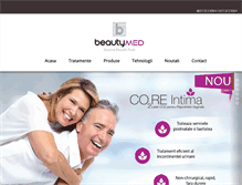 Tablet Screenshot of beautymed.ro